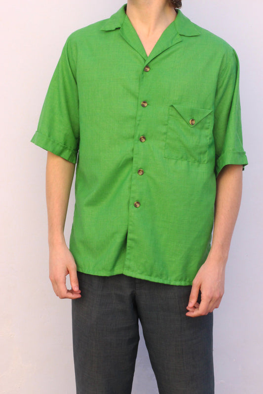 Green Polycotton Bowler